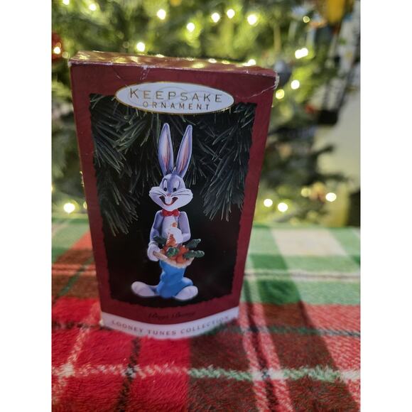 1993 Hallmark Keepsake Ornament Bugs Bunny Looney Tunes NIB - Picture 1 of 5